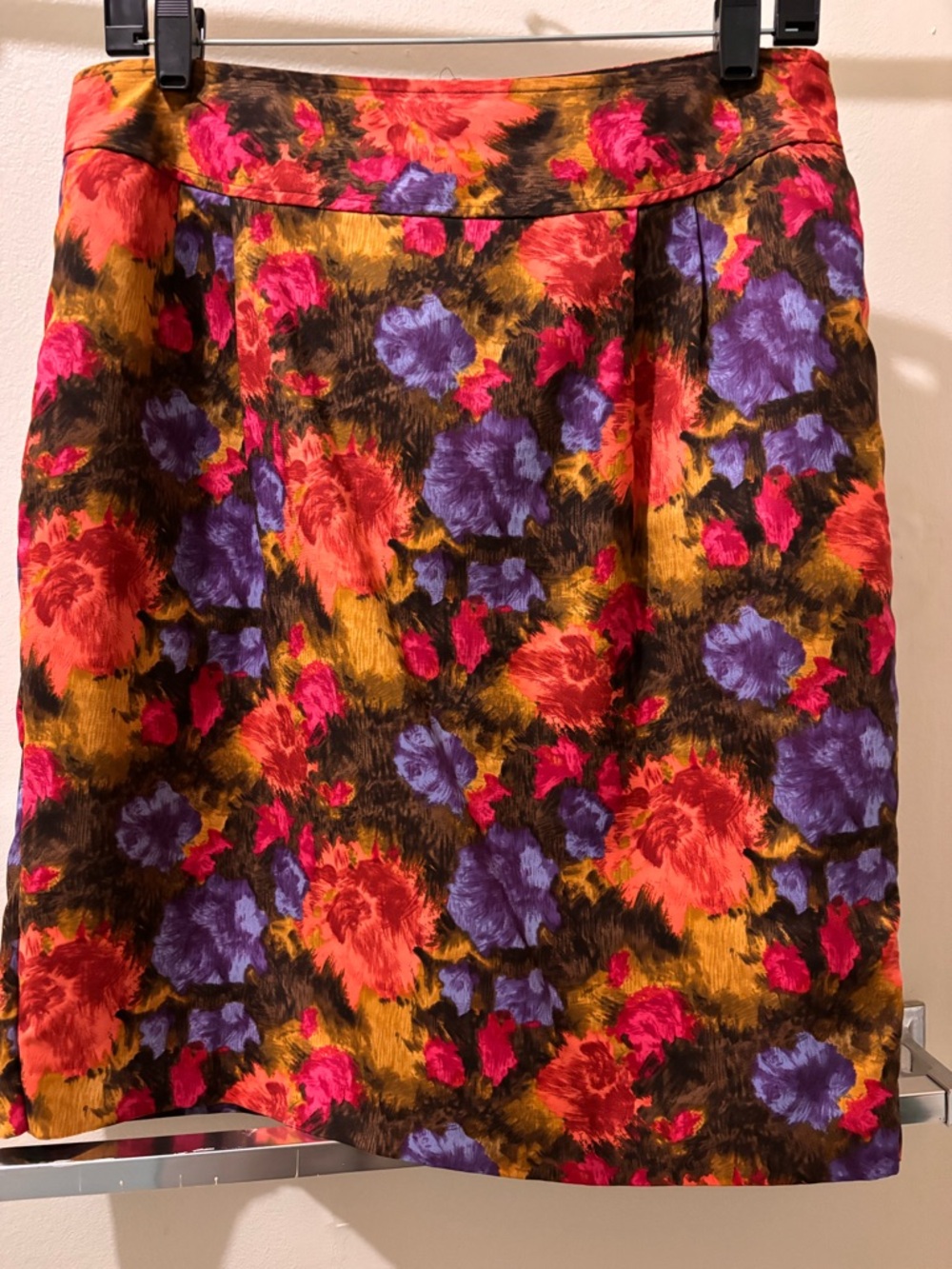 Liz Women's Floral Print Pencil Skirt - Multicolor